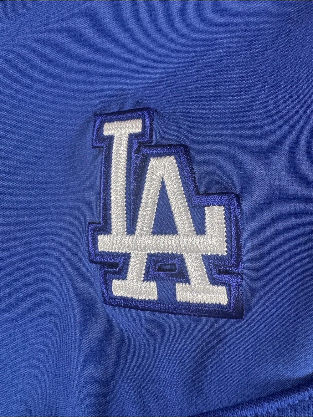 Nike LA Dodgers Dri-FIT 1/4 Zip Pullover Authentic Collection Blue Men’s XL - Picture 8 of 8